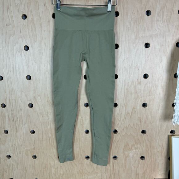 SET ACTIVE Women’s Sculptflex 7/8 Moss Leggings Size Small - Picture 4 of 7